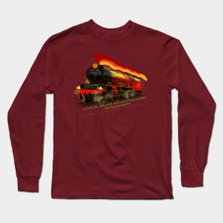 Gorgeous_Steam_Locomotive_Princess_Elizabeth_Train Long Sleeve T-Shirt